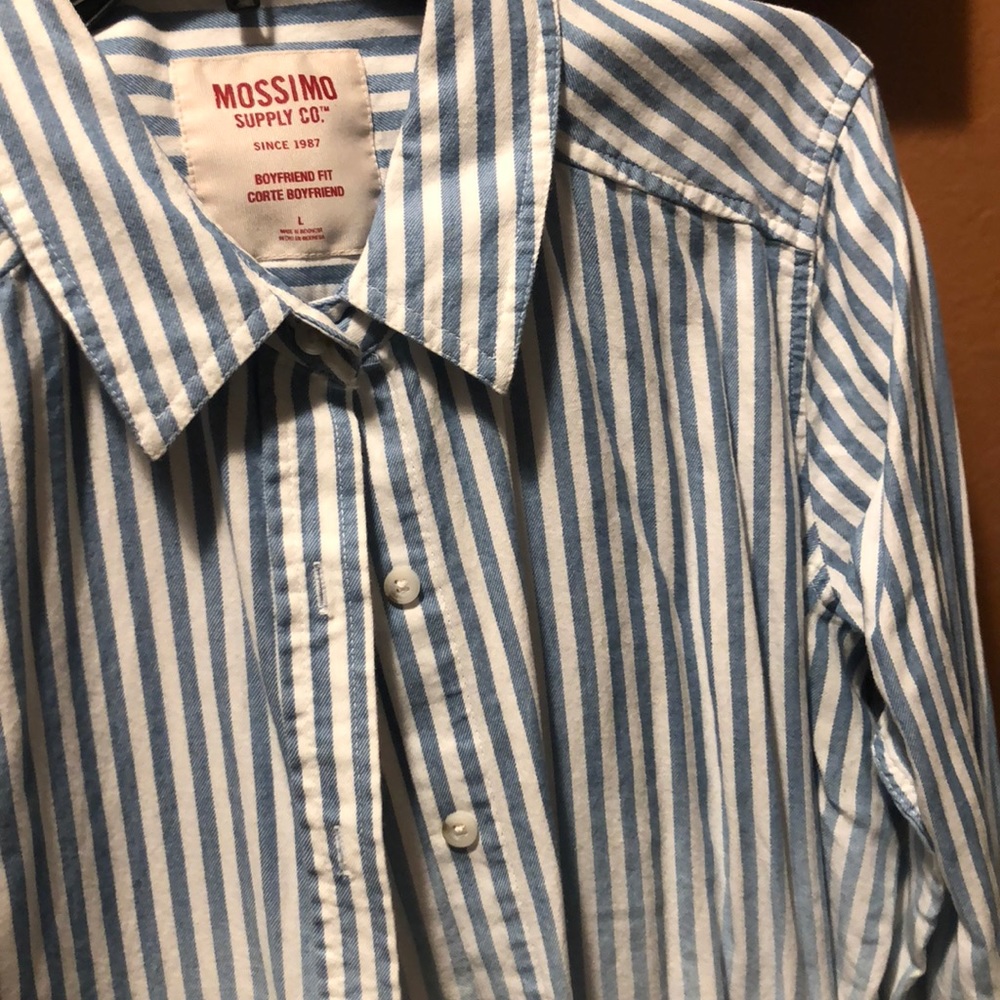 Ombré stripped shirt